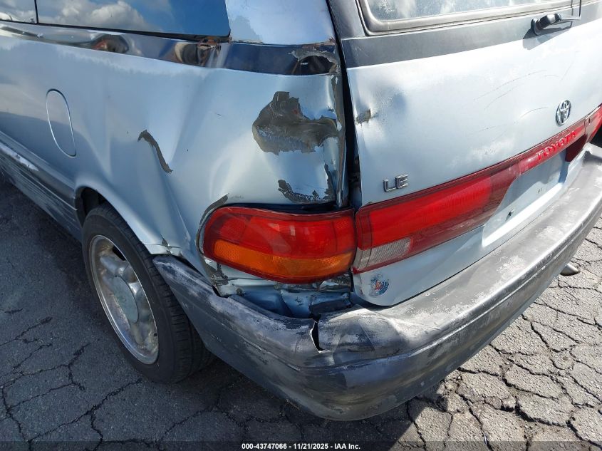 1991 Toyota Previa Le VIN: JT3AC12R6M0054071 Lot: 43747066