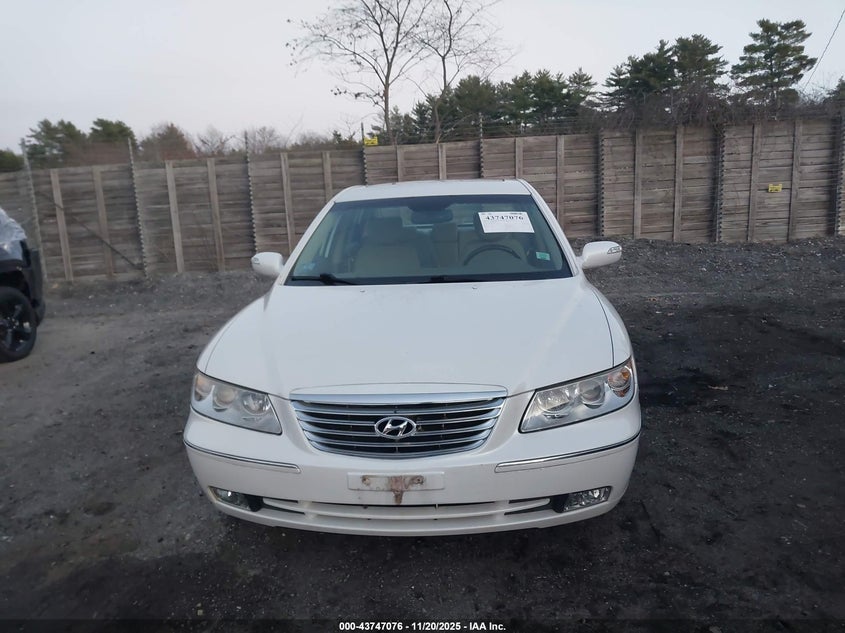 2009 Hyundai Azera Limited VIN: KMHFC46F89A372919 Lot: 43747076
