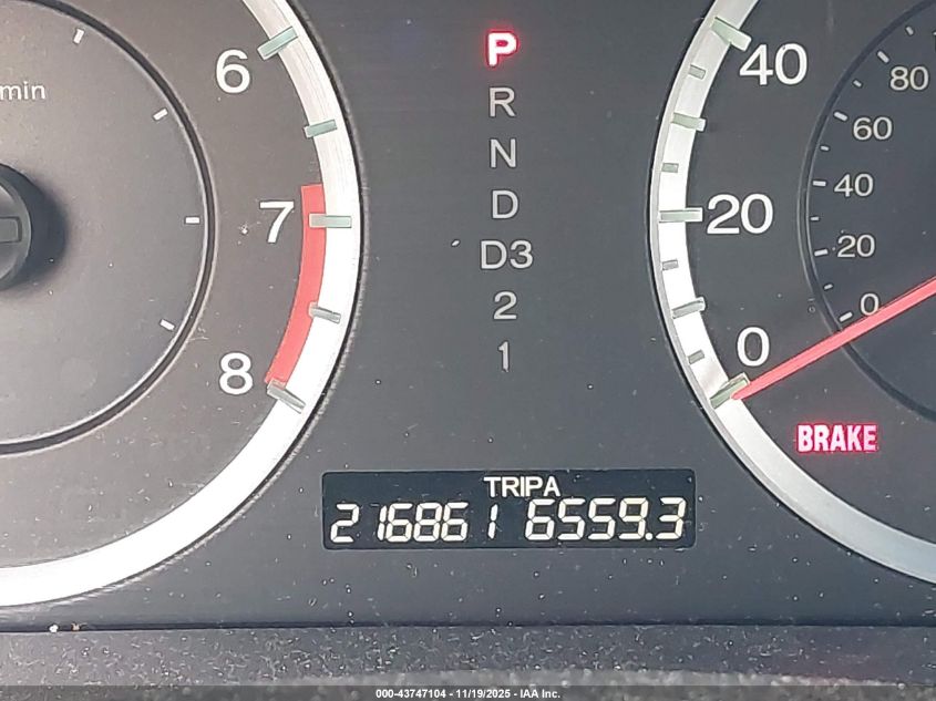 2009 Honda Accord 3.5 Ex-L VIN: 1HGCP36839A008450 Lot: 43747104