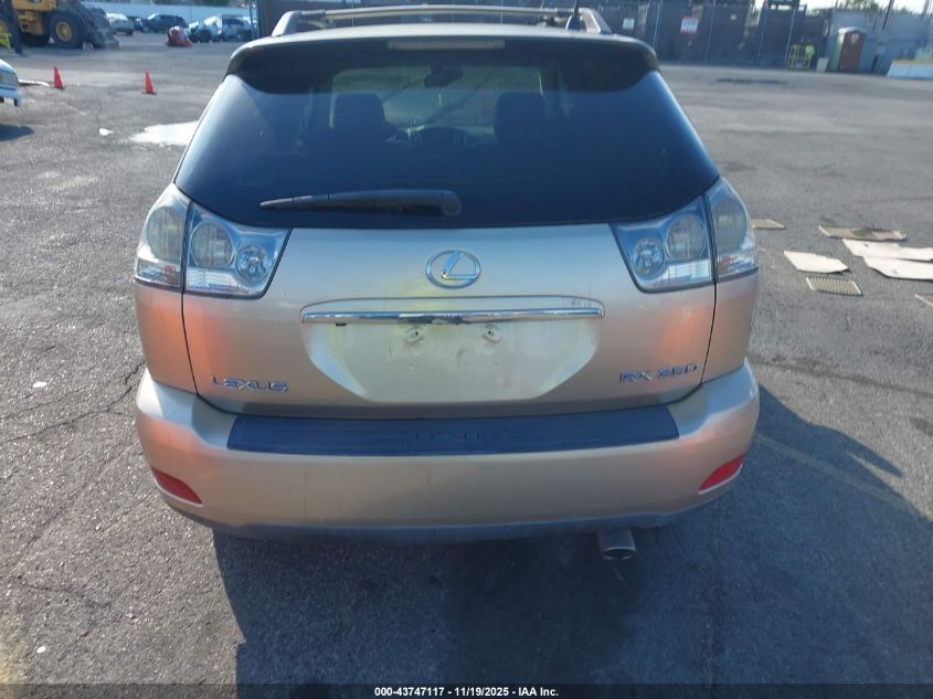 2007 Lexus Rx 350 VIN: 2T2GK31U37C006642 Lot: 43747117