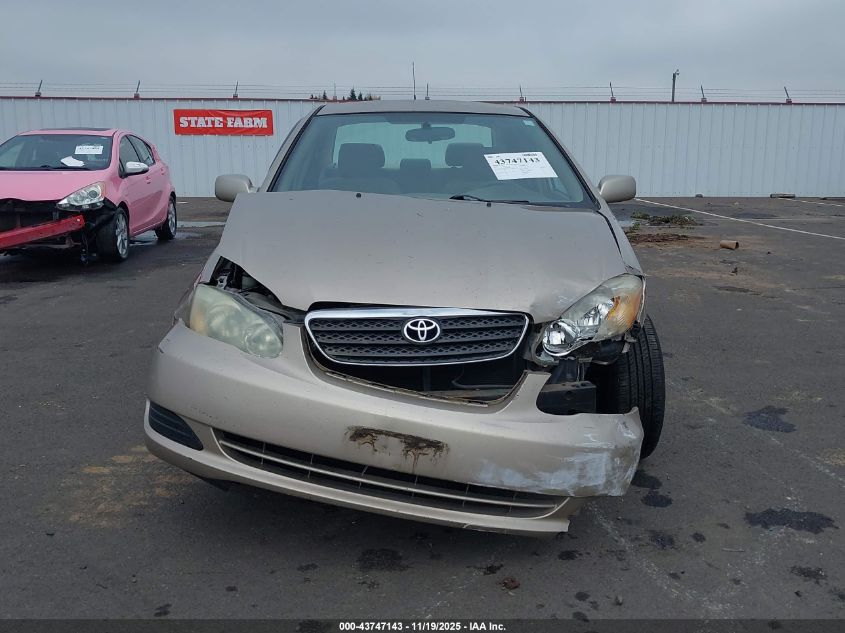 2006 Toyota Corolla Le VIN: 1NXBR30E96Z663396 Lot: 43747143