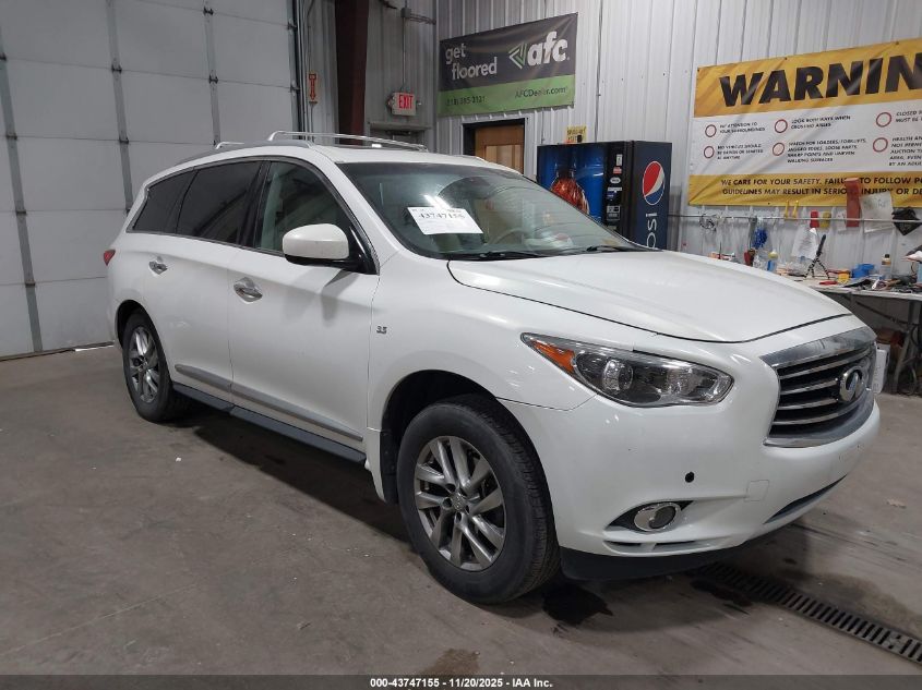 5N1AL0MM8EC505570 2014 Infiniti Qx60 auction photo 1