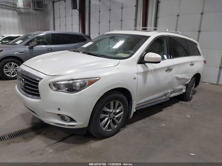 5N1AL0MM8EC505570 2014 INFINITI QX60 photo no. 2