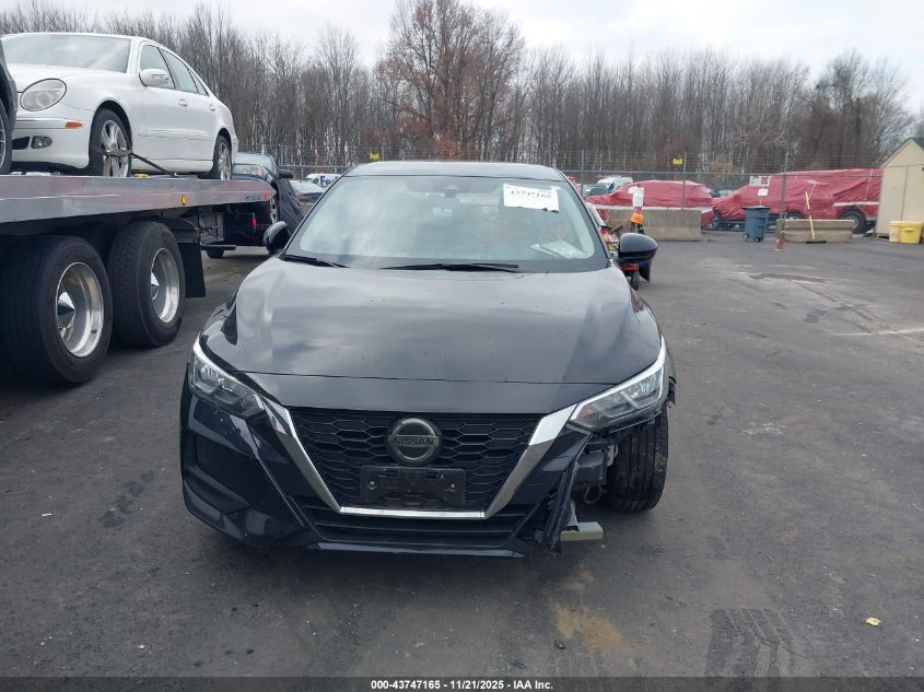 2020 Nissan Sentra S Xtronic Cvt VIN: 3N1AB8BV8LY262903 Lot: 43747165
