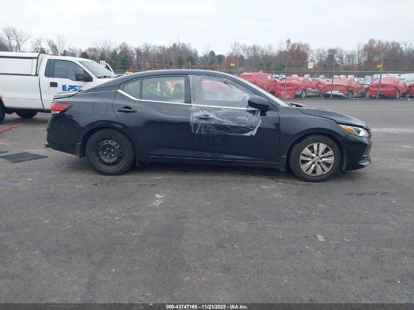 2020 Nissan Sentra S Xtronic Cvt VIN: 3N1AB8BV8LY262903 Lot: 43747165