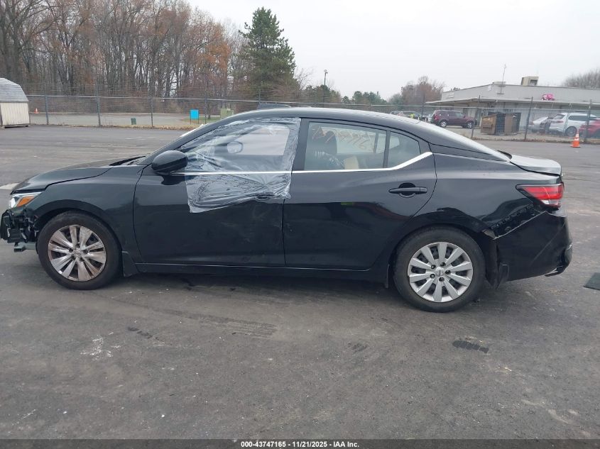 2020 Nissan Sentra S Xtronic Cvt VIN: 3N1AB8BV8LY262903 Lot: 43747165