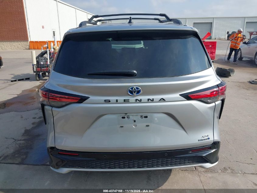 2022 Toyota Sienna Xse VIN: 5TDXRKEC7NS112866 Lot: 43747168