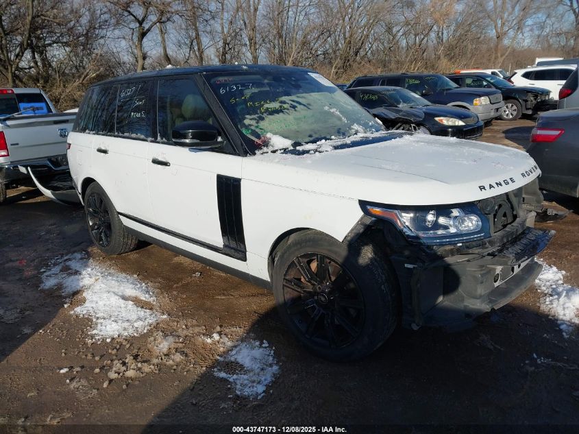 LAND ROVER RANGE ROVER 5.0L V8 SUPERCHARGED