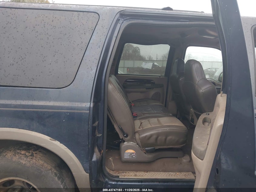 2003 Ford Excursion Eddie Bauer VIN: 1FMNU44L23EC07613 Lot: 43747183