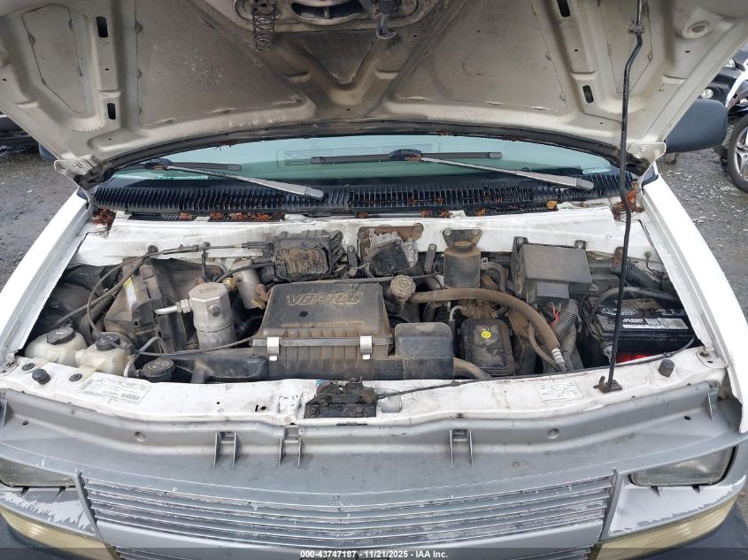 2002 Chevrolet Astro VIN: 1GCDM19X52B121089 Lot: 43747187