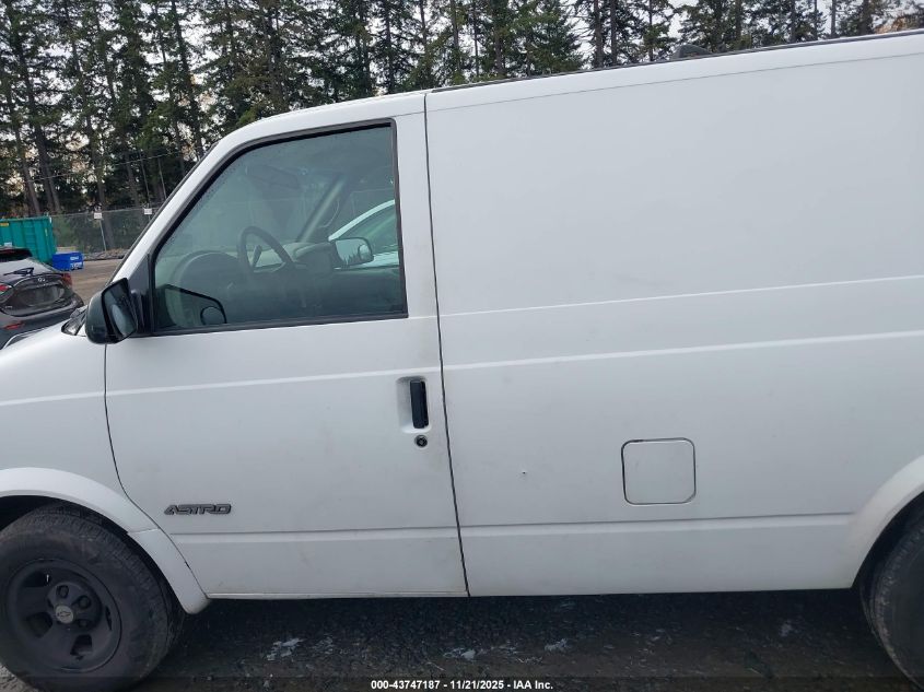 2002 Chevrolet Astro VIN: 1GCDM19X52B121089 Lot: 43747187