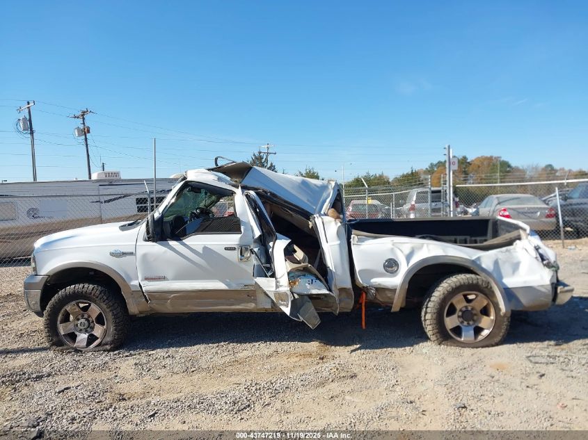 2006 Ford F-250 Lariat/Xl/Xlt VIN: 1FTSW21PX6EC55751 Lot: 43747219
