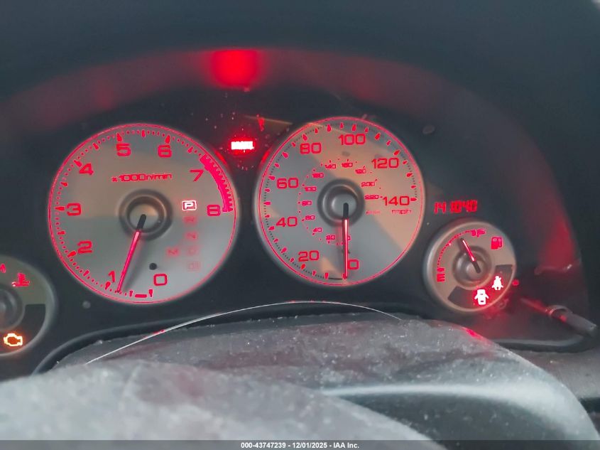 2004 Acura Rsx VIN: JH4DC54854S005760 Lot: 43747239