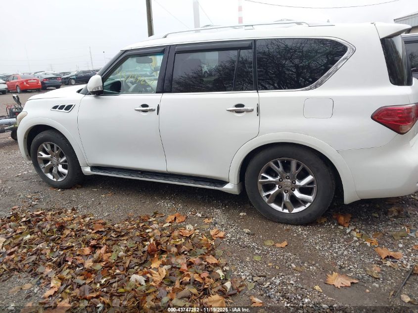 2012 Infiniti Qx56 VIN: JN8AZ2NC1C9315256 Lot: 43747252