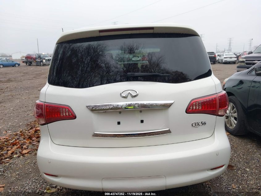 2012 Infiniti Qx56 VIN: JN8AZ2NC1C9315256 Lot: 43747252