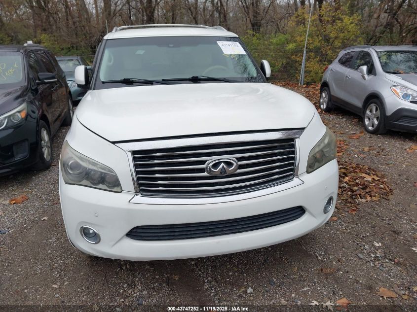 2012 Infiniti Qx56 VIN: JN8AZ2NC1C9315256 Lot: 43747252