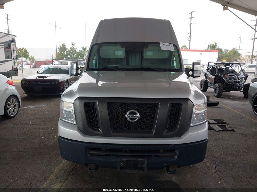 2020 Nissan Nv Cargo Nv2500 Hd Sv High Roof V8 VIN: 1N6AF0LY2LN801103 Lot: 43747280