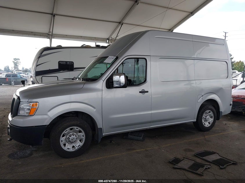 2020 Nissan Nv Cargo Nv2500 Hd Sv High Roof V8 VIN: 1N6AF0LY2LN801103 Lot: 43747280