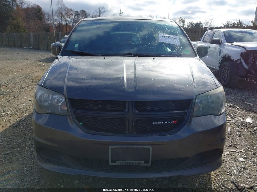2014 Dodge Grand Caravan Se 30Th Anniversary VIN: 2C4RDGBG2ER459848 Lot: 43747304