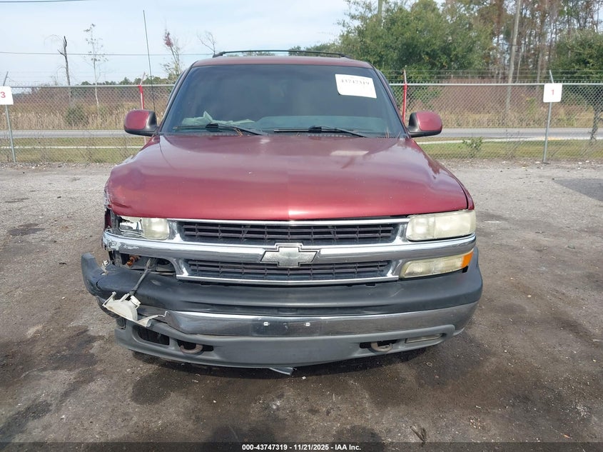 2001 Chevrolet Tahoe Lt VIN: 1GNEC13T31R136491 Lot: 43747319