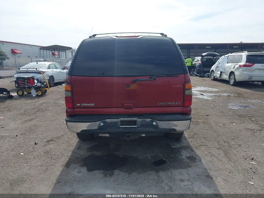 2001 Chevrolet Tahoe Lt VIN: 1GNEC13T31R136491 Lot: 43747319