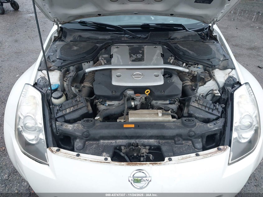 2008 Nissan 350Z VIN: JN1BZ34D98M705626 Lot: 43747337