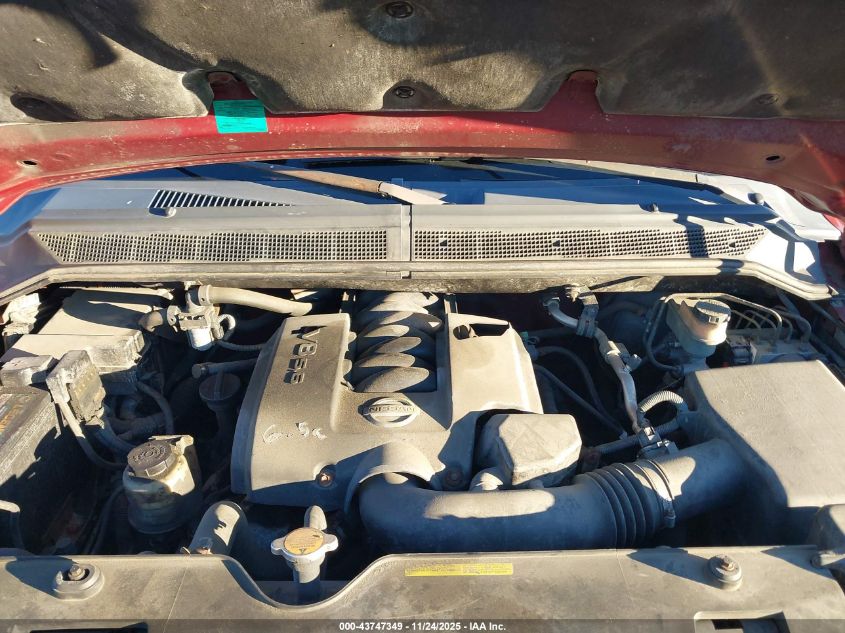 2005 Nissan Titan Se VIN: 1N6AA07B45N513297 Lot: 43747349