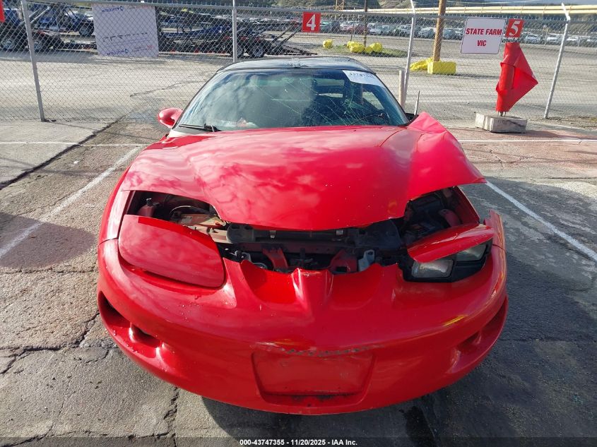 2002 Pontiac Firebird VIN: 2G2FS22K622117134 Lot: 43747355