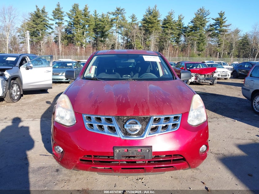 2012 Nissan Rogue S VIN: JN8AS5MV7CW413928 Lot: 43747401