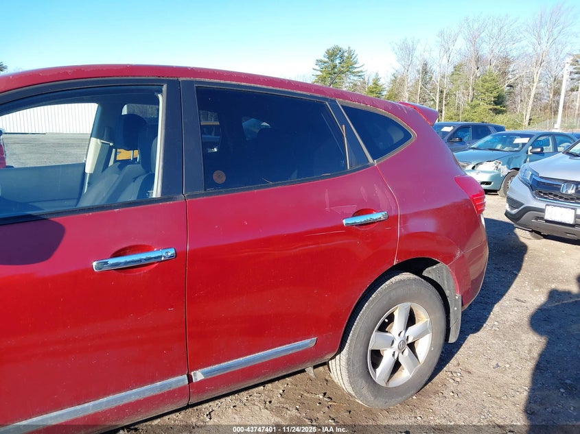 2012 Nissan Rogue S VIN: JN8AS5MV7CW413928 Lot: 43747401