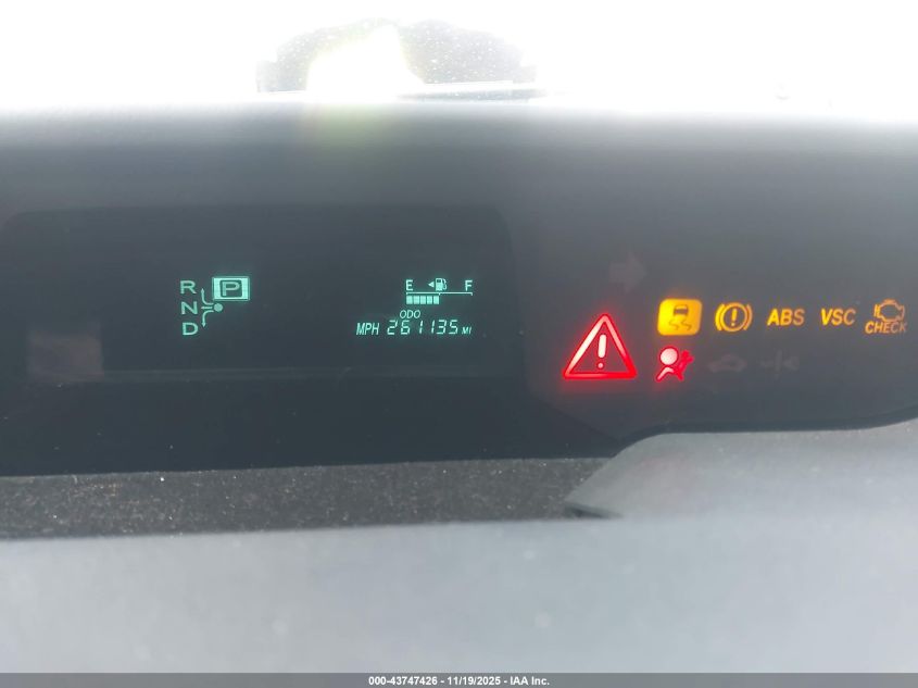 2008 Toyota Prius VIN: JTDKB20U483372825 Lot: 43747426