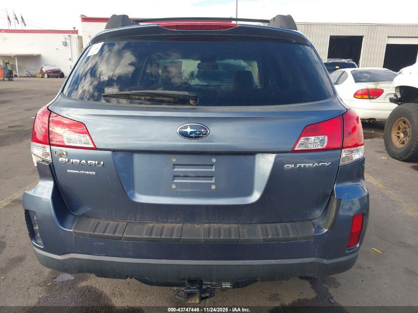 2013 Subaru Outback 2.5I Premium VIN: 4S4BRCCC9D3306264 Lot: 43747446