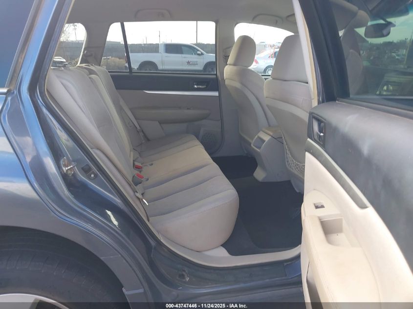 2013 Subaru Outback 2.5I Premium VIN: 4S4BRCCC9D3306264 Lot: 43747446