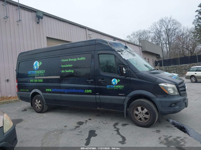 2016 Mercedes-Benz Sprinter 2500 High Roof VIN: 8BTPE8DD1GE123016 Lot: 43747468