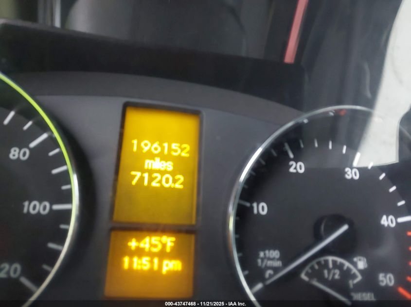 2016 Mercedes-Benz Sprinter 2500 High Roof VIN: 8BTPE8DD1GE123016 Lot: 43747468