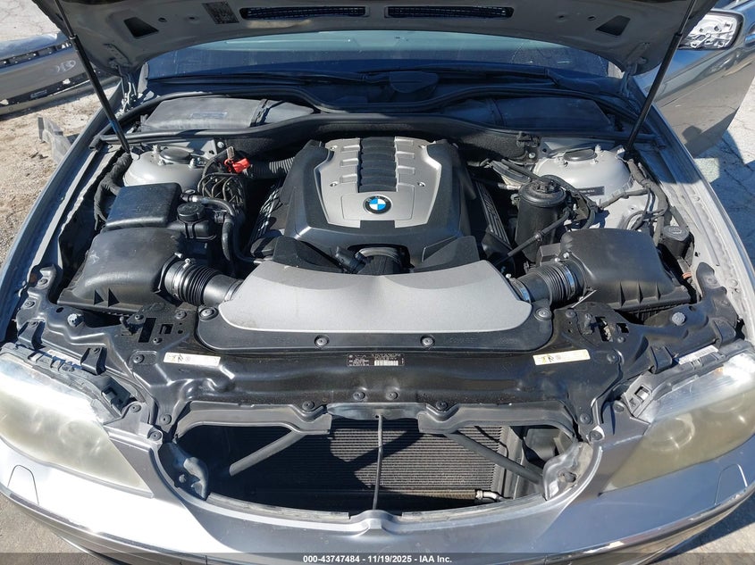 2006 BMW 750Li VIN: WBAHN83516DT61813 Lot: 43747484