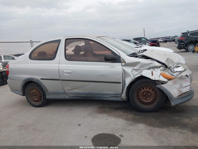 2001 Toyota Echo VIN: JTDAT123610169353 Lot: 43747493