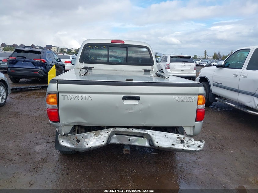 2001 Toyota Tacoma Prerunner V6 VIN: 5TEGN92N31Z786262 Lot: 43747494