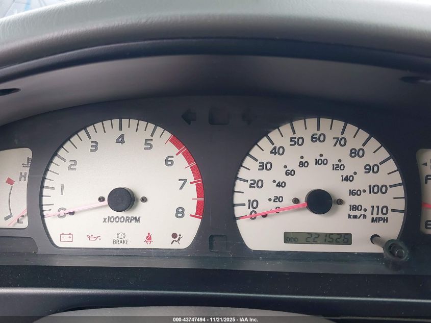 2001 Toyota Tacoma Prerunner V6 VIN: 5TEGN92N31Z786262 Lot: 43747494