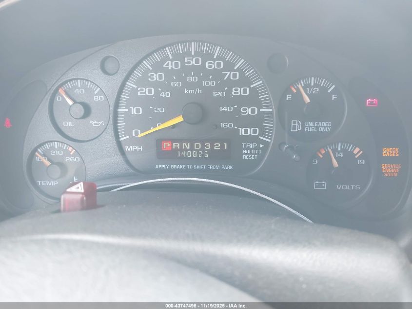 2001 Chevrolet Express VIN: 1GAHG39R511143886 Lot: 43747498