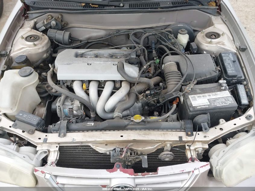 1999 Toyota Corolla Ce VIN: 1NXBR12EXXZ159345 Lot: 43747505