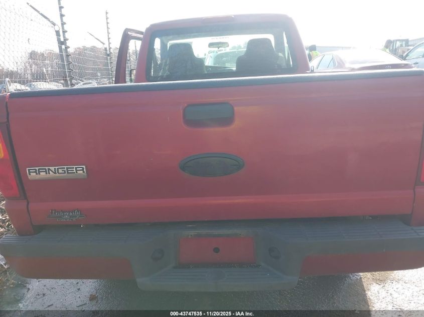 2006 Ford Ranger Sport/Stx/Xl/Xlt VIN: 1FTYR10UX69A28745 Lot: 43747535