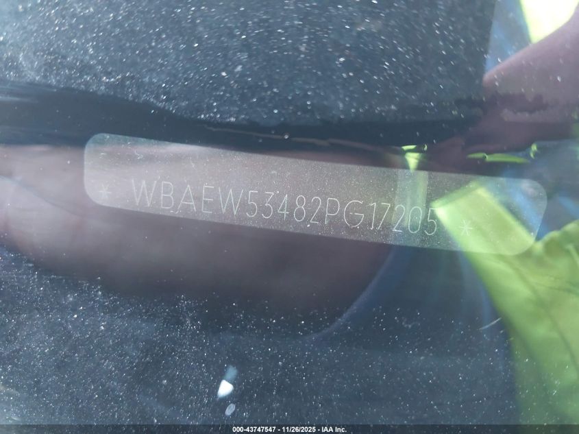 2002 BMW 330Xi VIN: WBAEW53482PG17205 Lot: 43747547