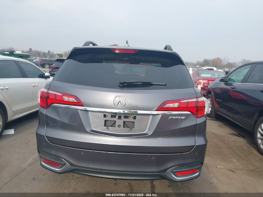 2018 Acura Rdx Advance Package VIN: 5J8TB3H78JL000002 Lot: 43747563