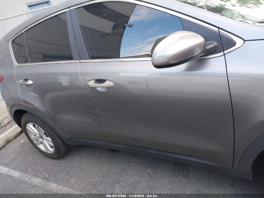 2018 Kia Sportage Lx VIN: KNDPM3AC8J7331902 Lot: 43747598