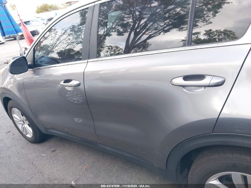 2018 Kia Sportage Lx VIN: KNDPM3AC8J7331902 Lot: 43747598