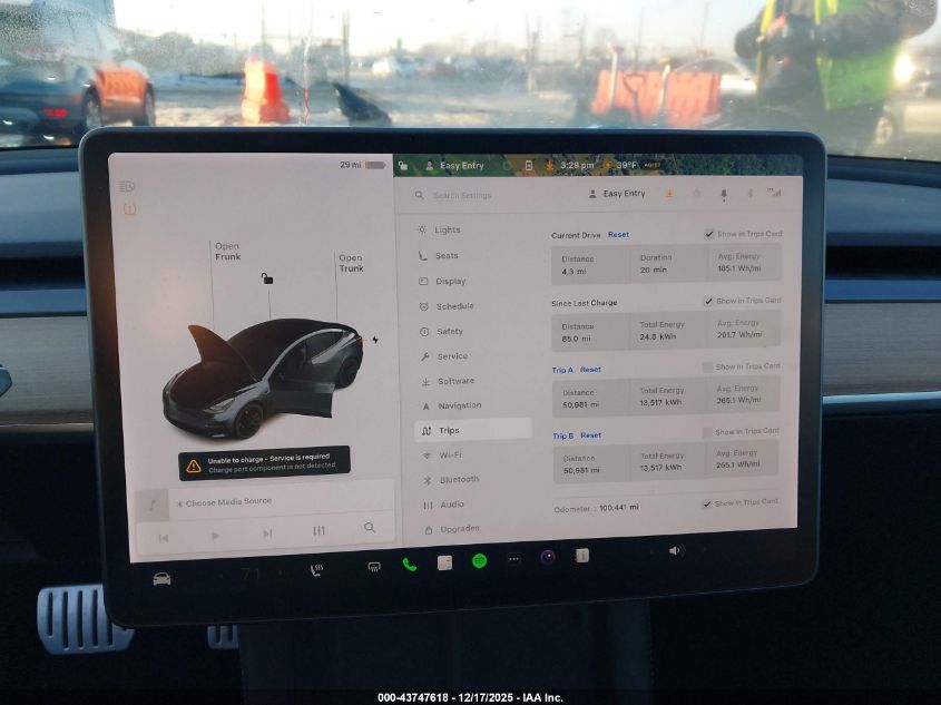 2021 Tesla Model 3 Performance Dual Motor All-Wheel Drive VIN: 5YJ3E1EC7MF060338 Lot: 43747618