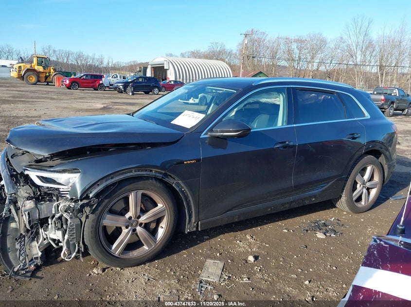 2019 Audi E-Tron Premium Plus VIN: WA1VAAGE9KB016984 Lot: 43747633