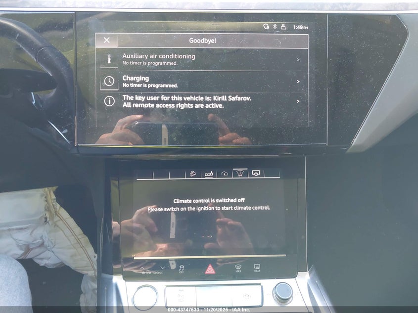 2019 Audi E-Tron Premium Plus VIN: WA1VAAGE9KB016984 Lot: 43747633