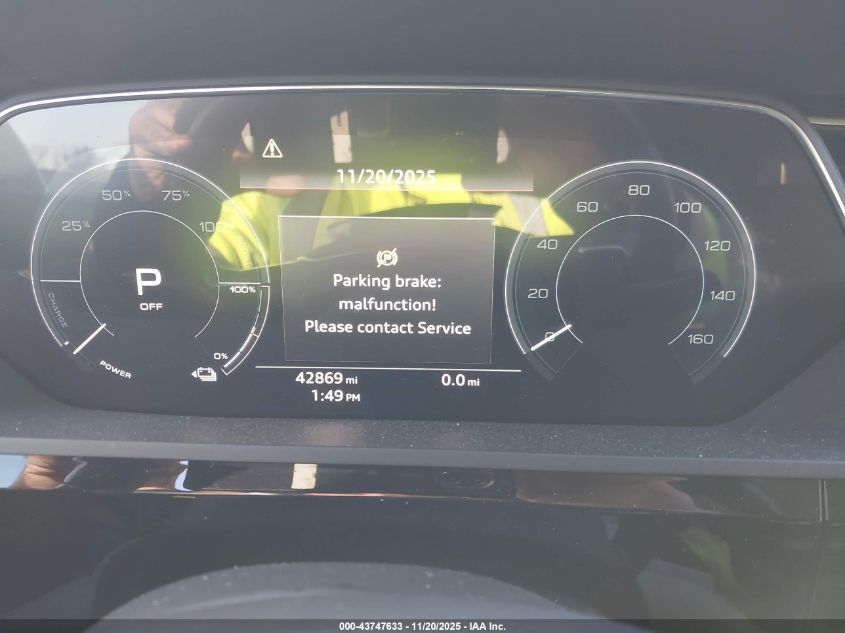 2019 Audi E-Tron Premium Plus VIN: WA1VAAGE9KB016984 Lot: 43747633